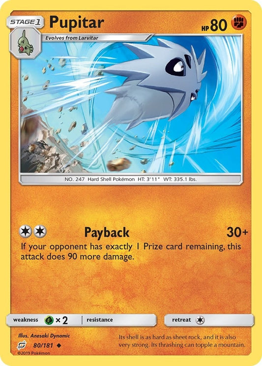 Image for Pupitar - Pokemon