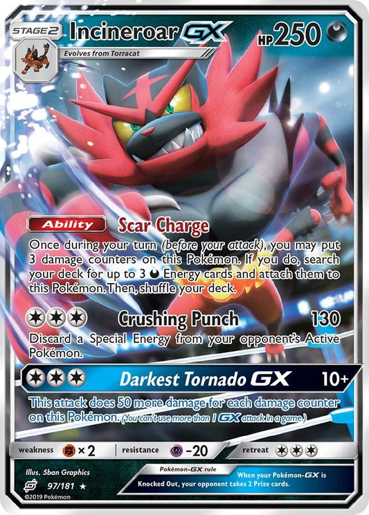 Image for Incineroar GX - Pokemon