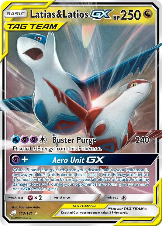 Image for Latias & Latios GX - Pokemon