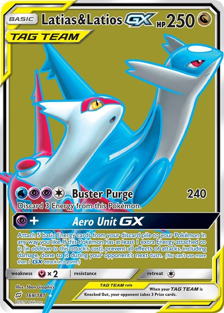 Image for Latias & Latios GX (Full Art) - Pokemon