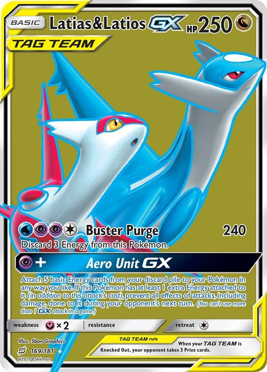 Image for Latias & Latios GX (Full Art) - Pokemon