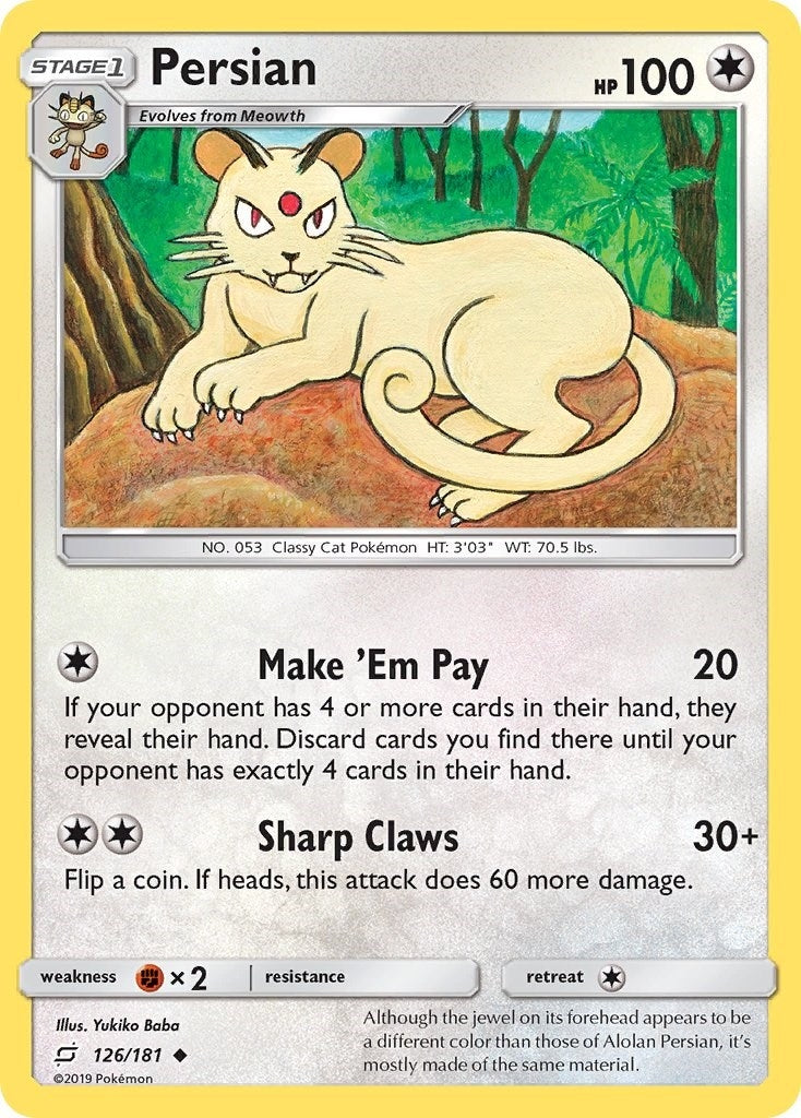 Image for Persian - Pokemon