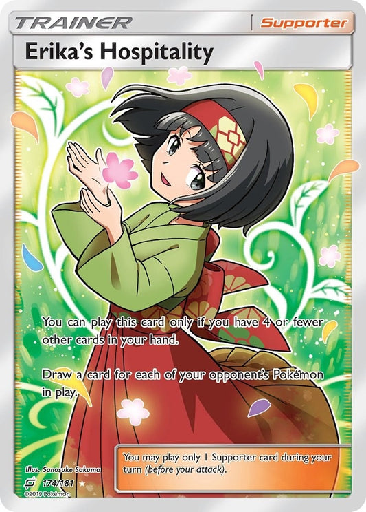 Image for Erika's Hospitality (Full Art) - Pokemon