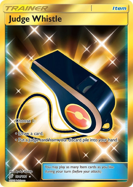 Image for Judge Whistle (Secret) - Pokemon