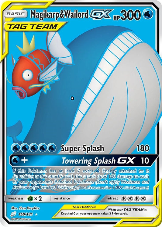 Image for Magikarp & Wailord GX (Full Art) - Pokemon