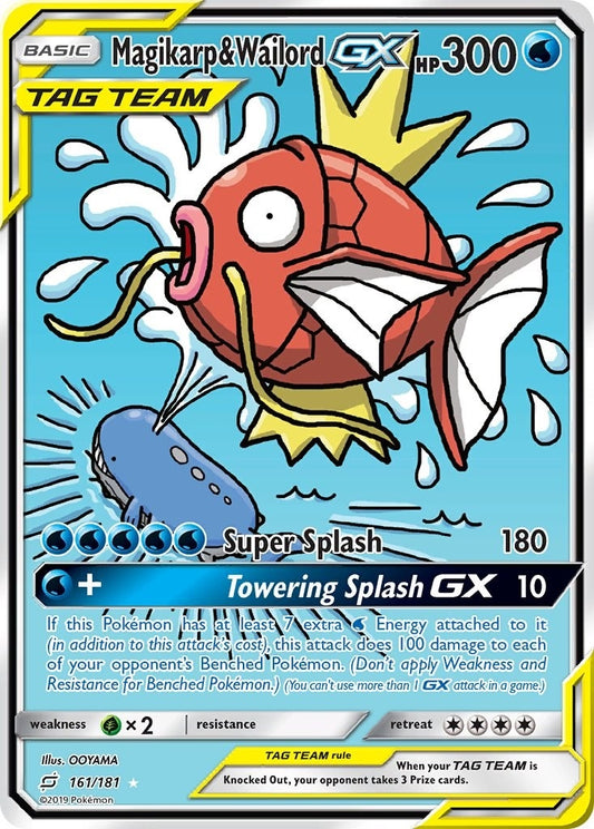 Image for Magikarp & Wailord GX (Alternate Full Art) - Pokemon