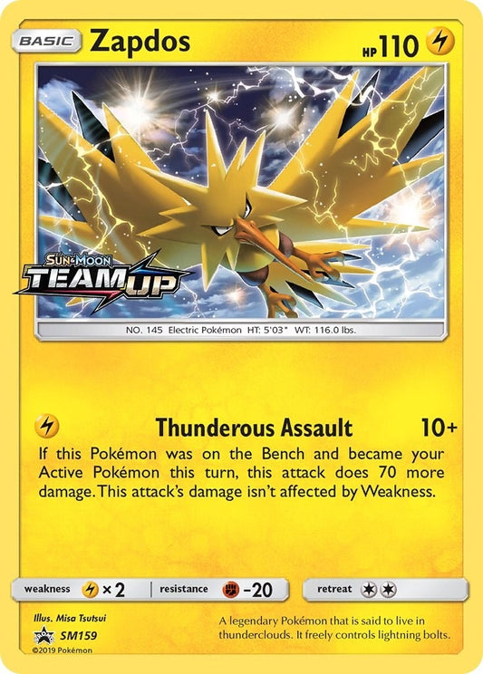 Image for Zapdos - SM159 (Prerelease) - Pokemon