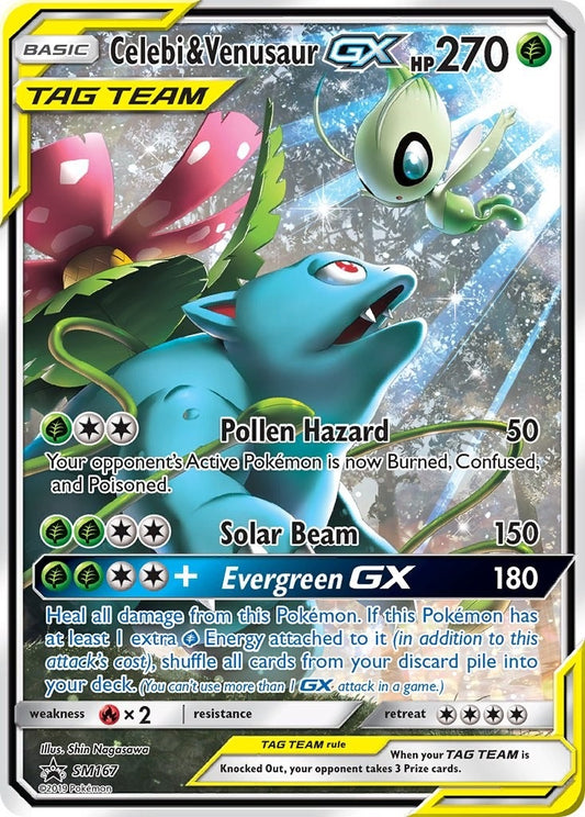 Image for Celebi & Venusaur GX - SM167 - Pokemon