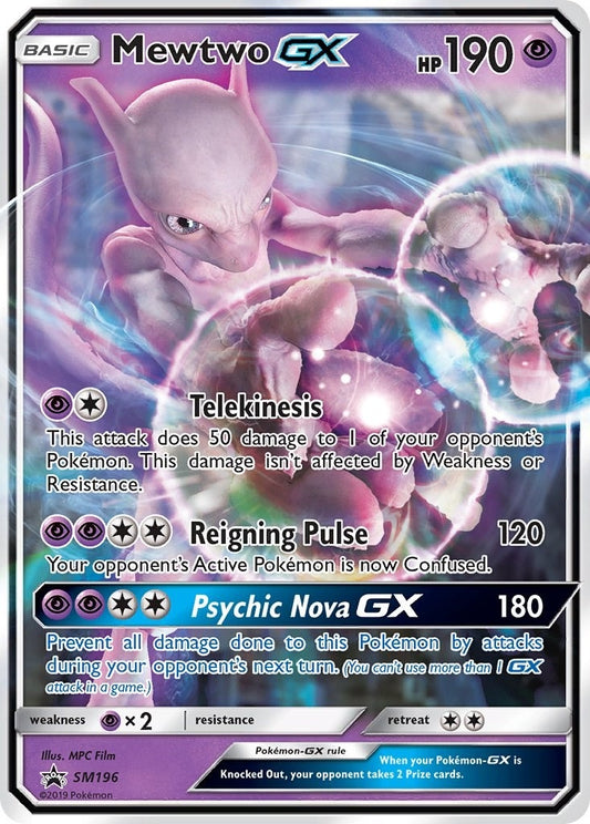 Image for Mewtwo GX - SM196 - Pokemon