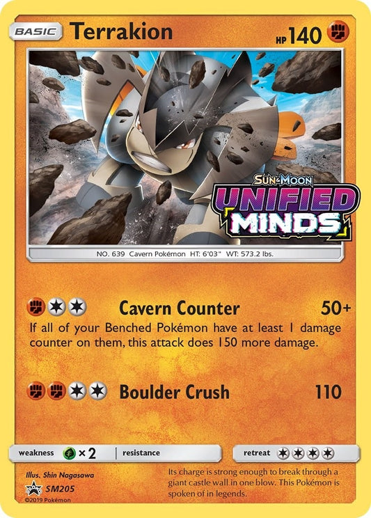 Image for Terrakion - SM205 (Prerelease) - Pokemon