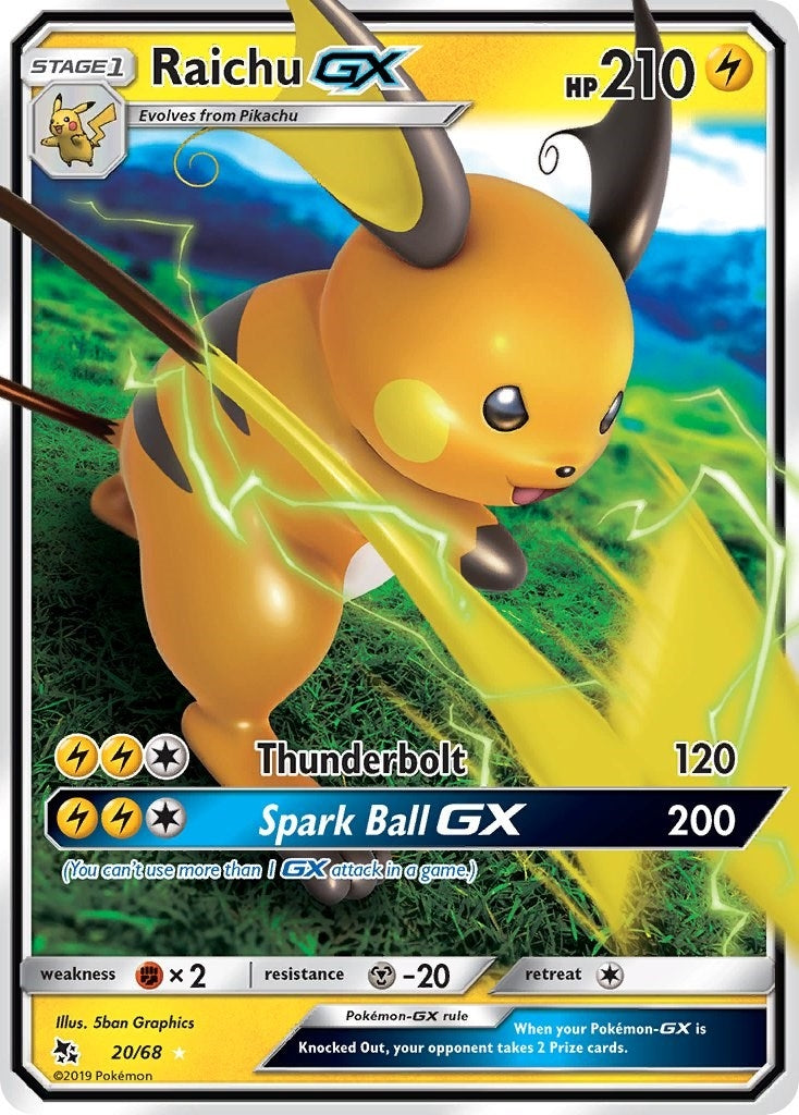 Image for Raichu GX - Pokemon