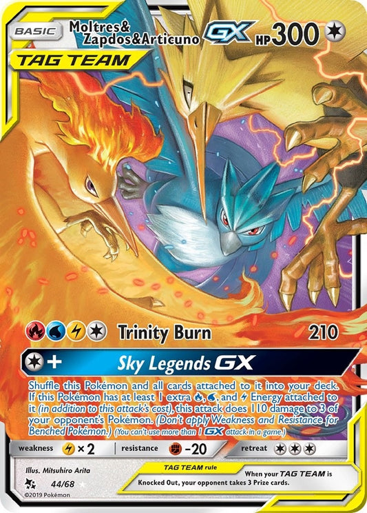 Image for Moltres & Zapdos & Articuno GX - Pokemon