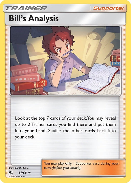 Image for Bill's Analysis - Pokemon