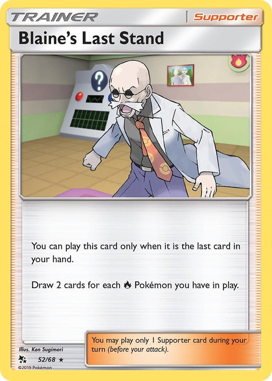 Image for Blaine's Last Stand - Pokemon