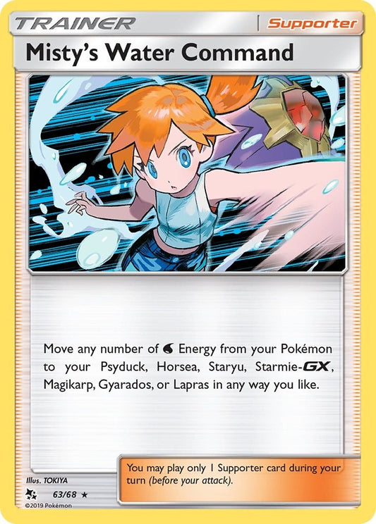 Image for Misty's Water Command - Pokemon