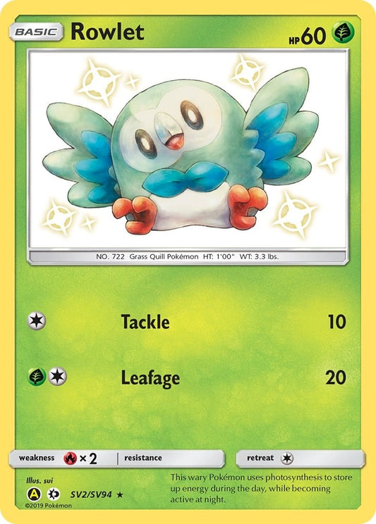 Image for Rowlet - Pokemon