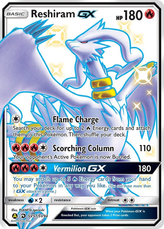 Image for Reshiram GX - Pokemon