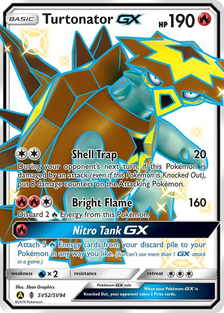 Image for Turtonator GX - Pokemon