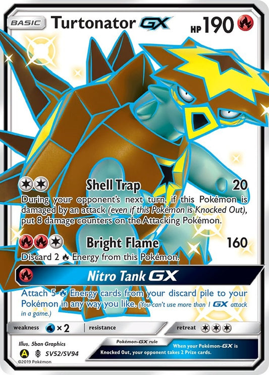 Image for Turtonator GX - Pokemon