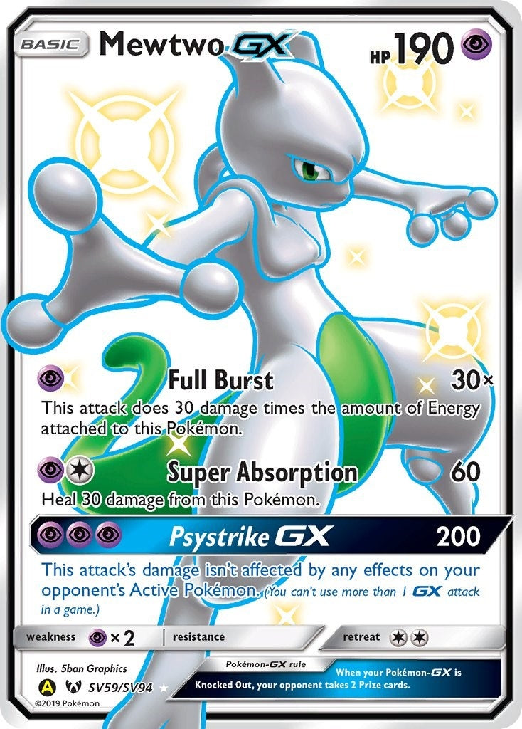 Image for Mewtwo GX - Pokemon