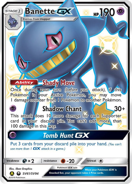 Image for Banette GX - Pokemon