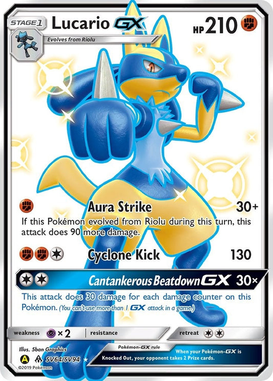 Image for Lucario GX - Pokemon