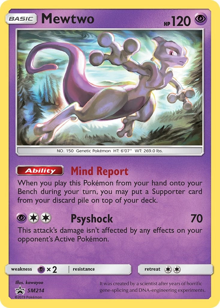 Image for Mewtwo - SM214 - Pokemon