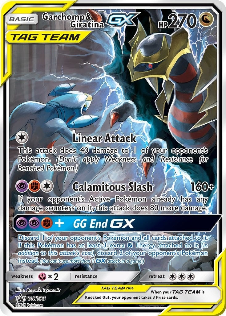 Image for Garchomp & Giratina GX - SM193 - Pokemon