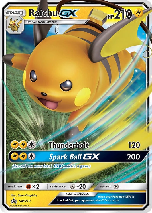 Image for Raichu GX - SM213 - Pokemon