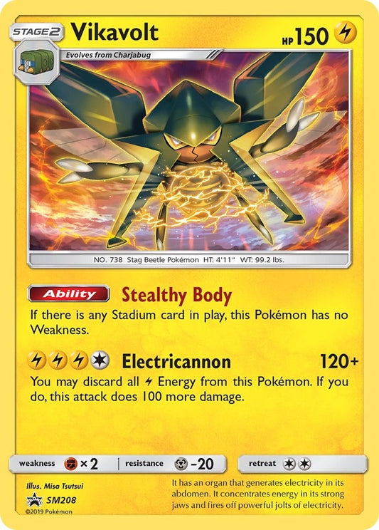 Image for Vikavolt - SM208 - Pokemon