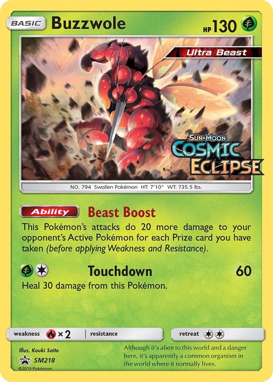 Image for Buzzwole - SM218 (Prerelease) - Pokemon