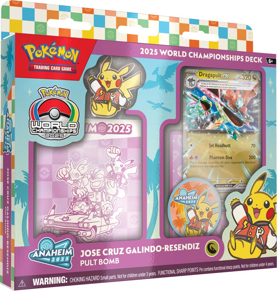 Pokémon TCG: 2025 World Championship Deck Jose Cruz Galindo-Resendiz *PRE-ORDER*