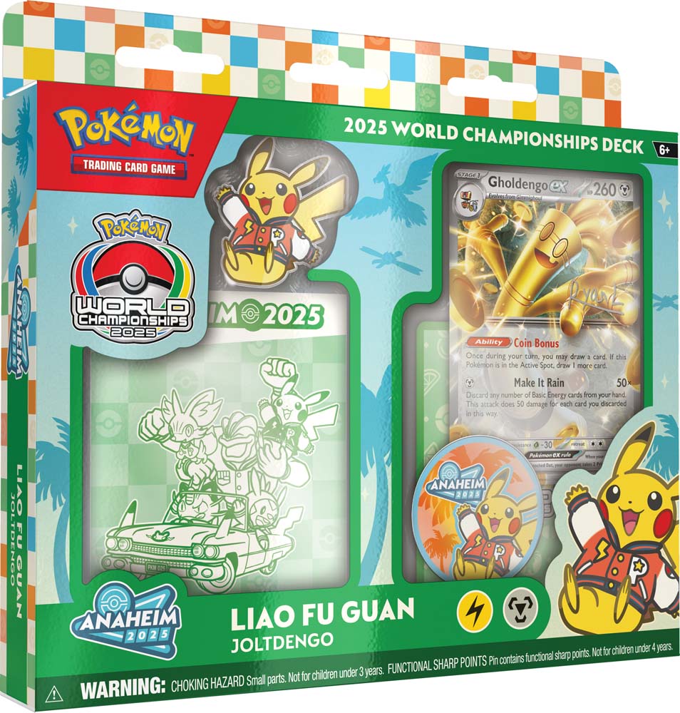 Pokémon TCG: 2025 World Championship Deck Liao Fu Guan *PRE-ORDER*