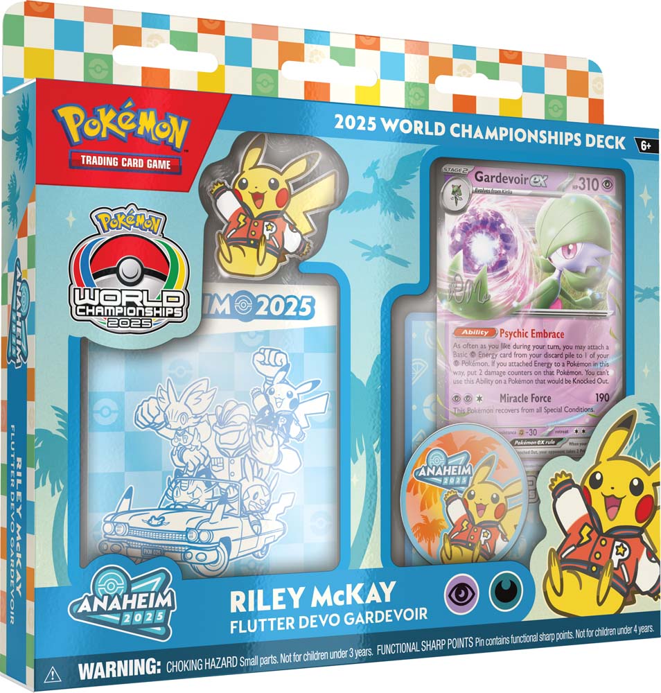 Pokémon TCG: 2025 World Championship Deck Riley McKay *PRE-ORDER*