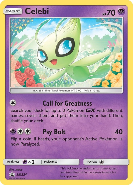 Image for Celebi - SM224 - Pokemon