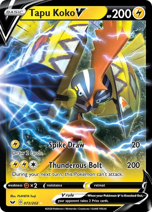 Image for Tapu Koko V - Pokemon