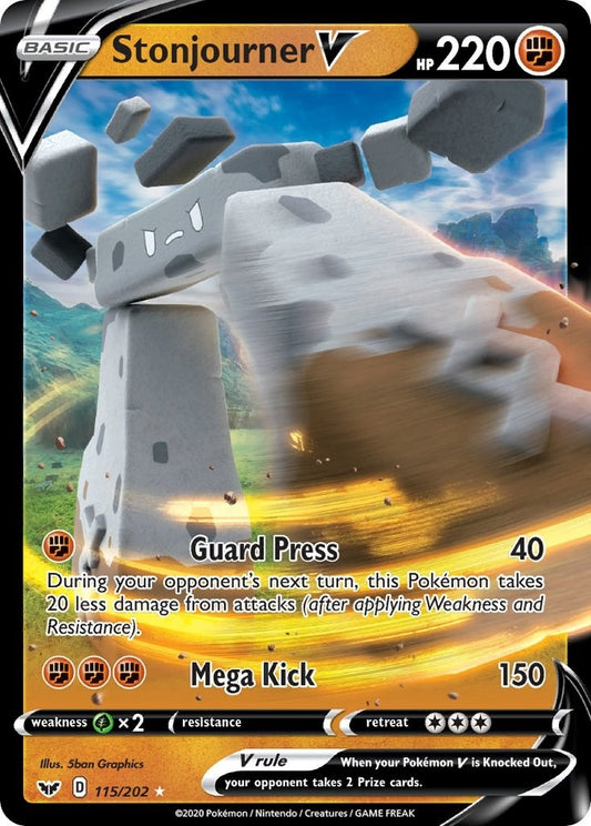 Image for Stonjourner V - Pokemon