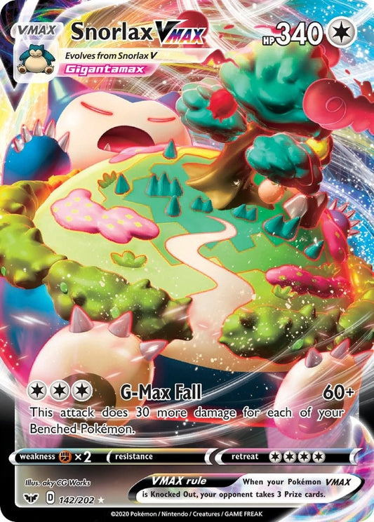 Image for Snorlax VMAX - Pokemon