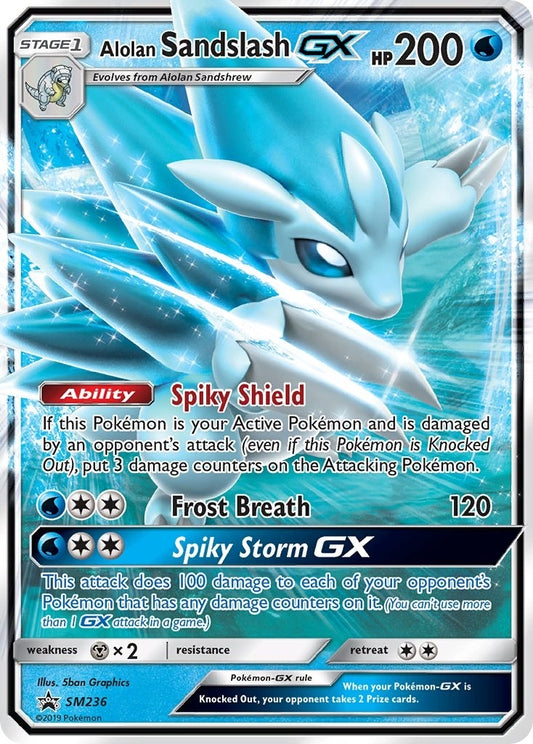 Image for Alolan Sandslash GX - SM236 - Pokemon