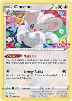 Image for Cinccino - SWSH009 (Prerelease) - Pokemon