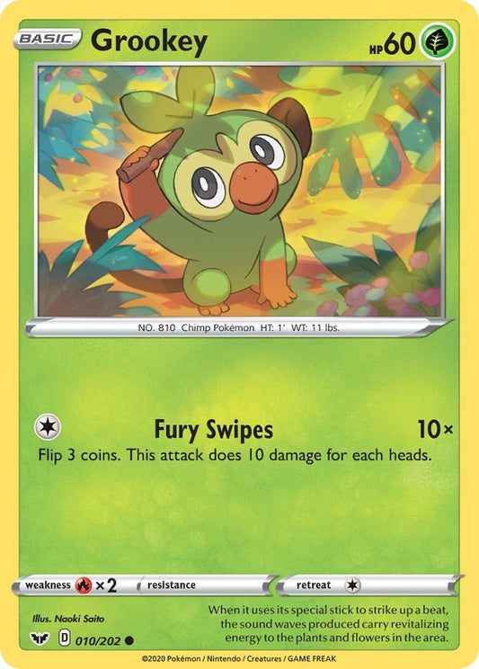 Image for Grookey (010) - Pokemon