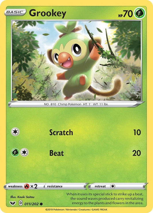 Image for Grookey (011) - Pokemon
