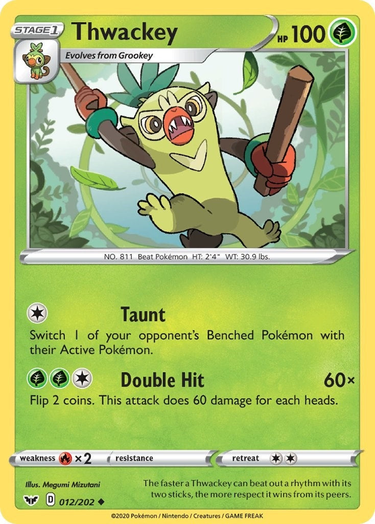 Image for Thwackey (012) - Pokemon