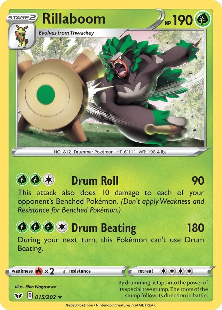 Image for Rillaboom (015) - Pokemon