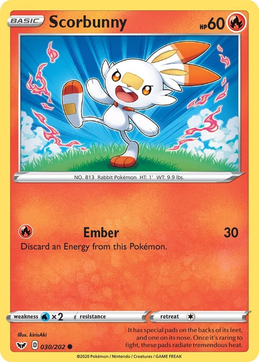 Image for Scorbunny (030) - Pokemon