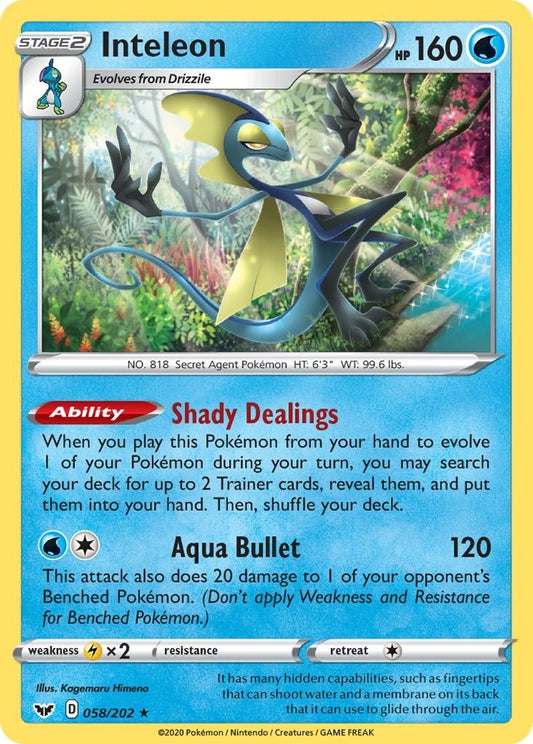 Image for Inteleon (058) - Pokemon