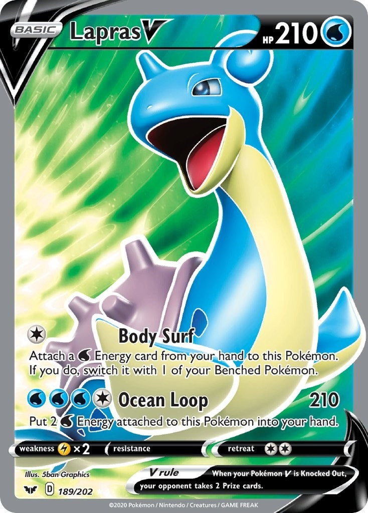 Image for Lapras V (Full Art) - Pokemon