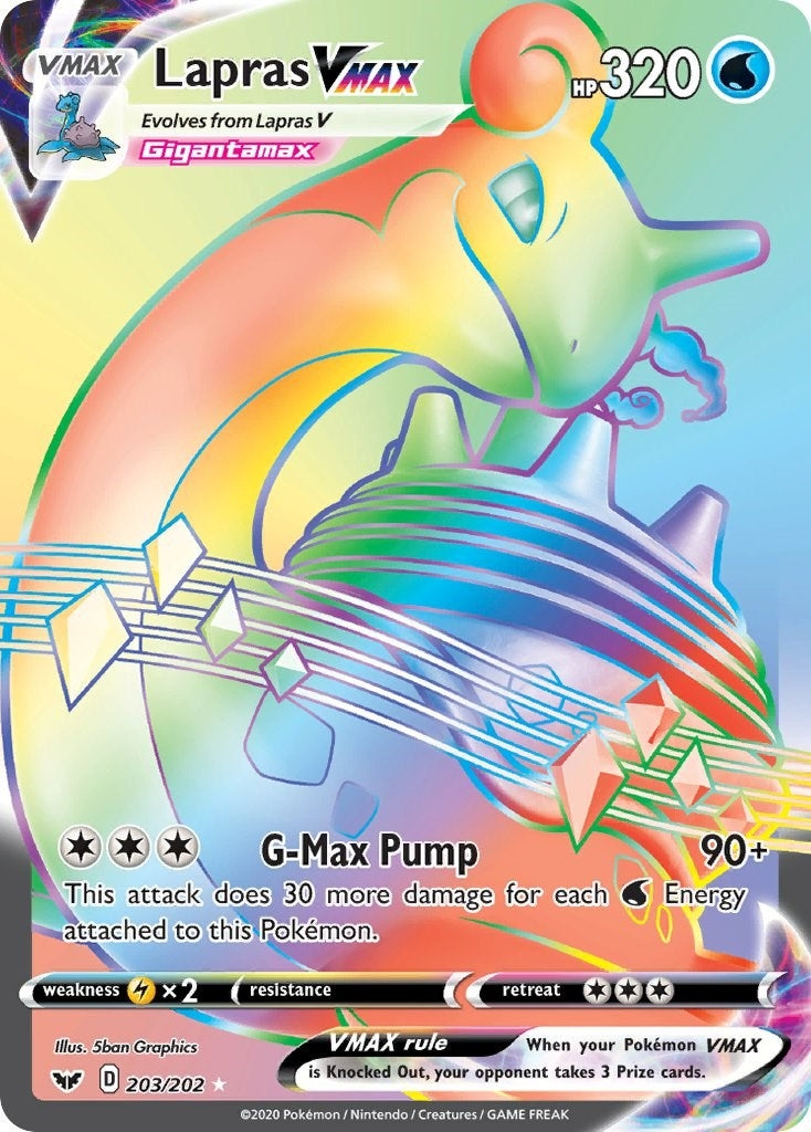 Image for Lapras VMAX (Secret) - Pokemon