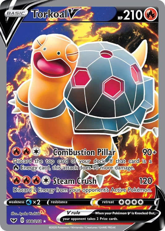 Image for Torkoal V (Full Art) - Pokemon