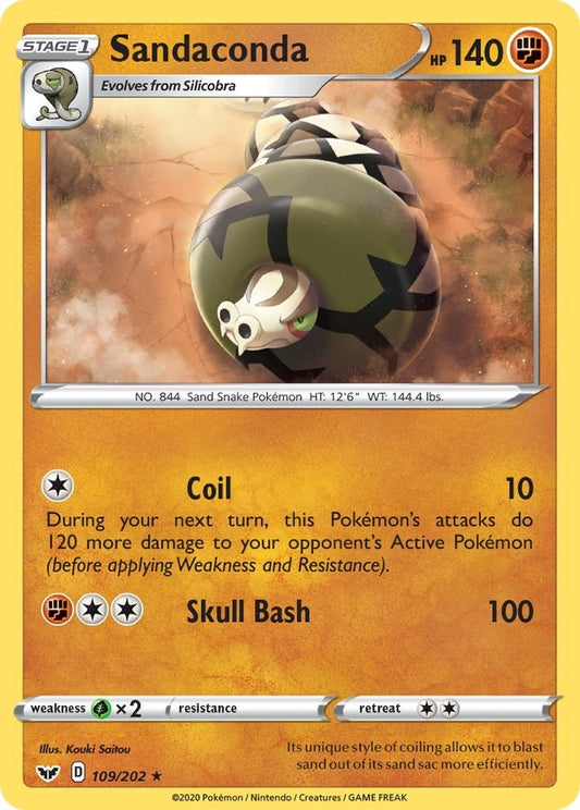 Image for Sandaconda (109) - Pokemon